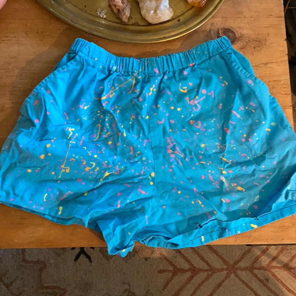 Ridiculous blue summer shorts